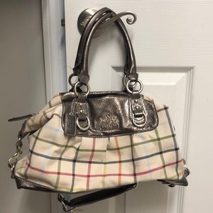 Colorful “Coach” purse! Gently used.